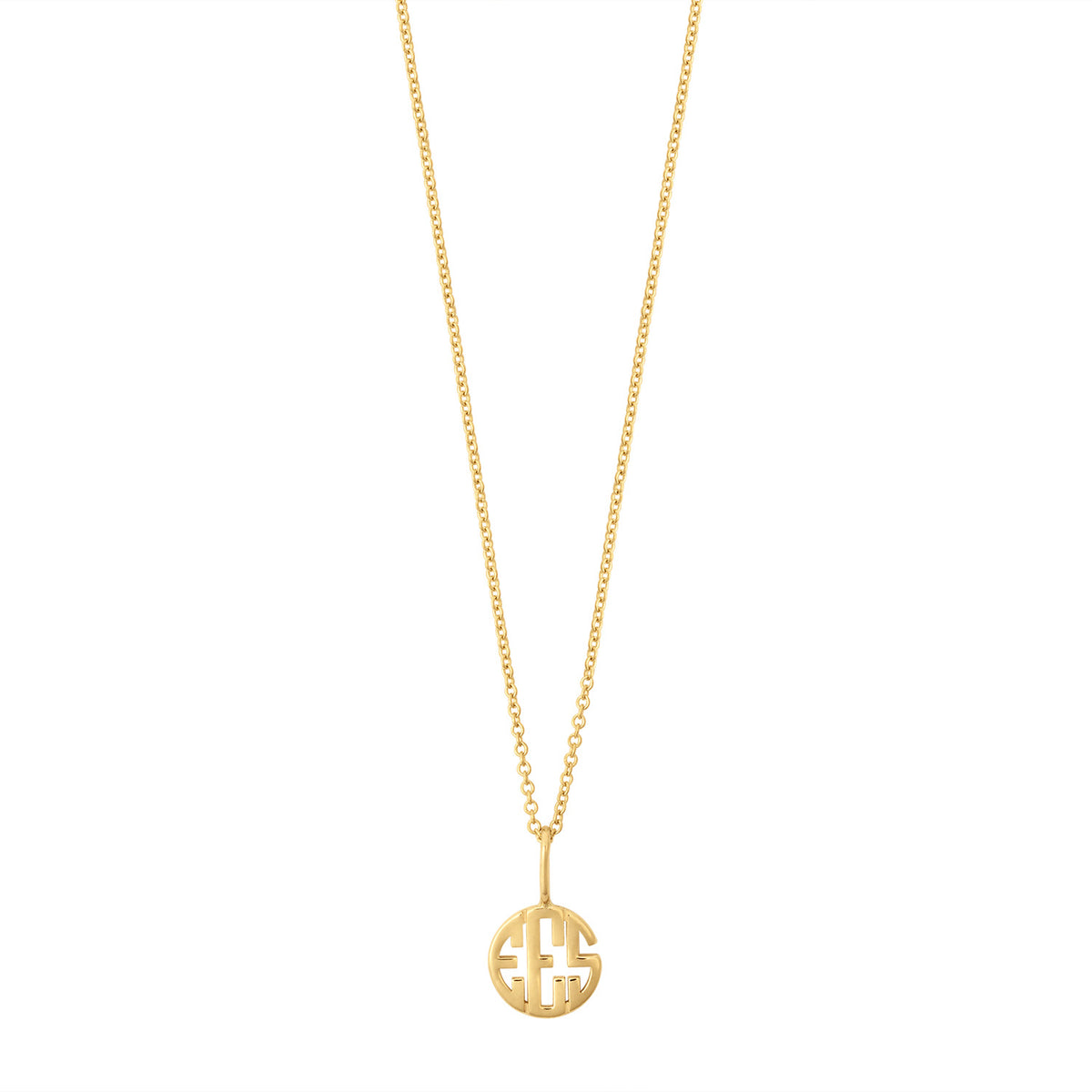 Customizable Monogram Necklace