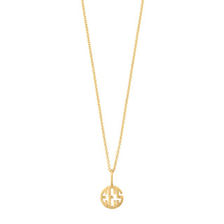 Customizable Monogram Necklace thumbnail