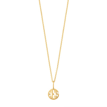 Customizable Monogram Necklace
