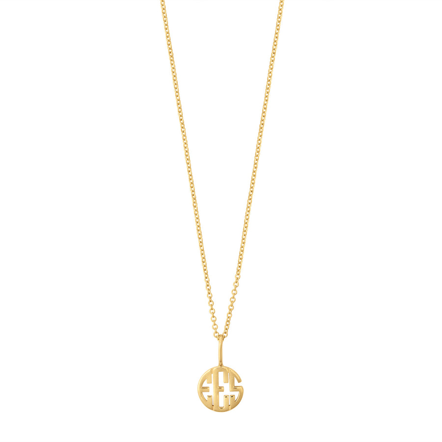 Customizable Monogram Necklace