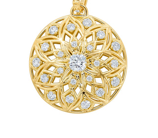 "Porta" Mandala Necklace thumbnail