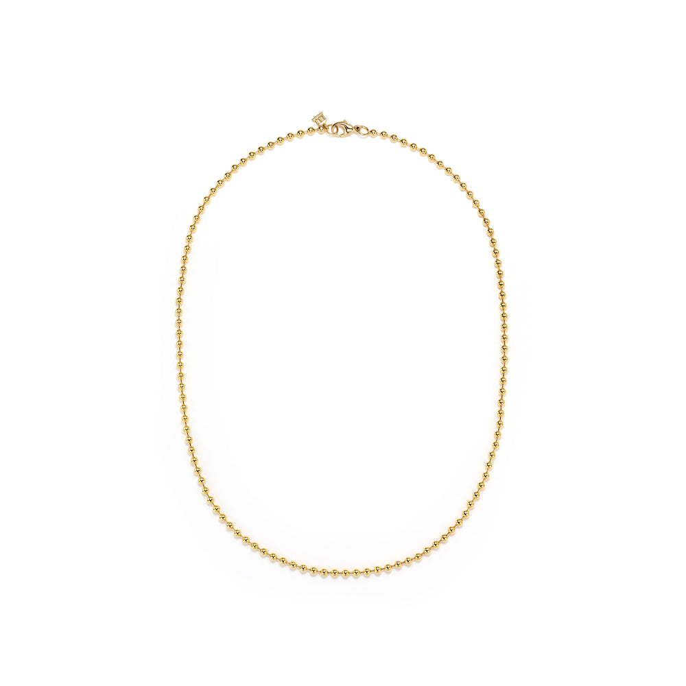 18K Large Ball Chain