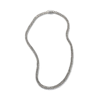 Curb Chain Necklace, Sterling Silver, 7MM thumbnail