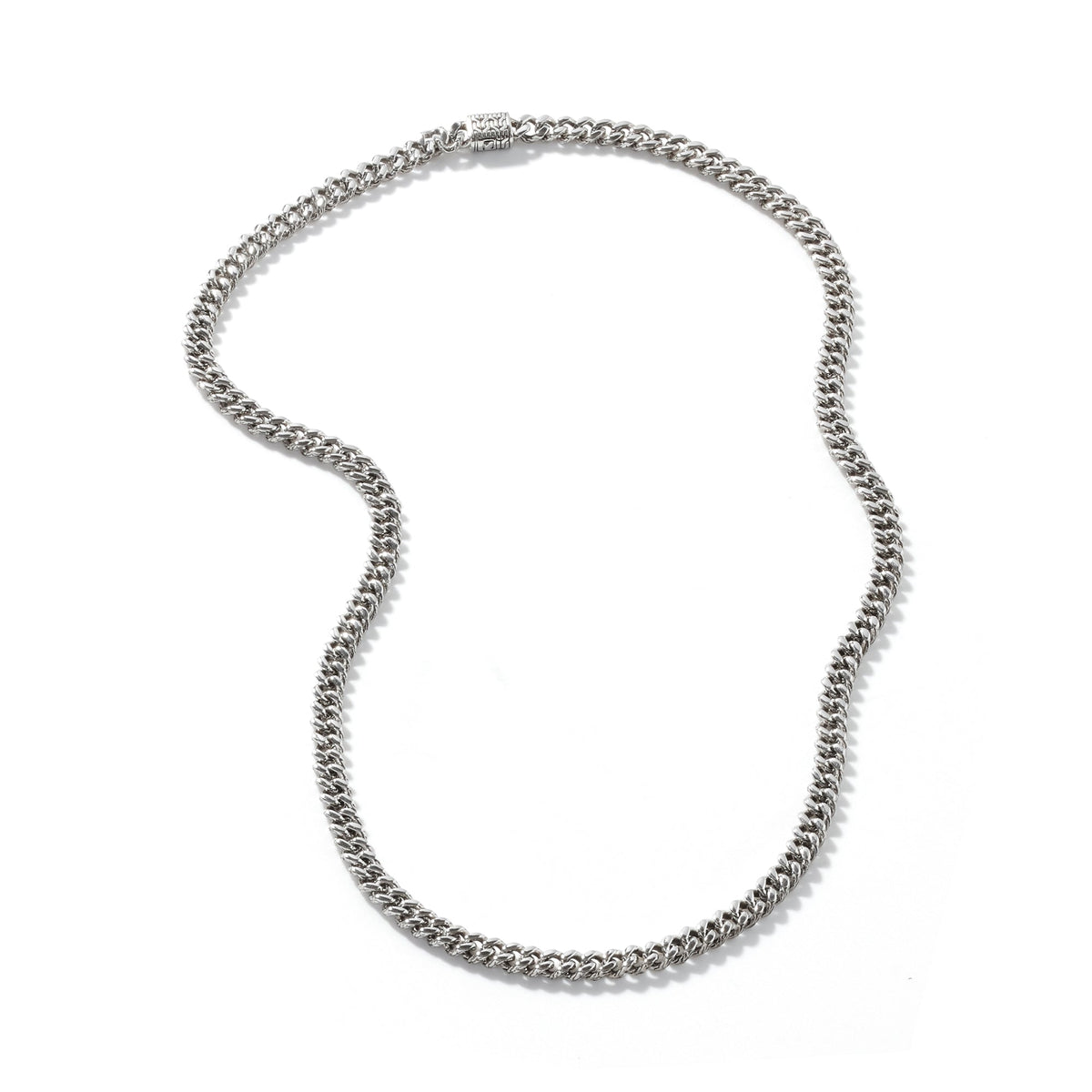 Curb Chain Necklace, Sterling Silver, 7MM