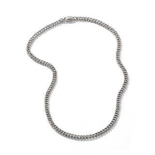 Curb Chain Necklace, Sterling Silver, 7MM thumbnail