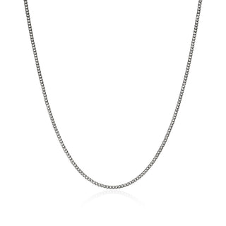 John Hardy Curb Chain Necklace, Sterling Silver, 2.1MM thumbnail