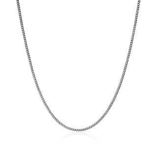 John Hardy Curb Chain Necklace, Sterling Silver, 2.1MM thumbnail