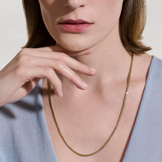 John Hardy Icon Mini Necklace, Gold, 2.5MM thumbnail