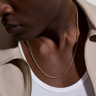 John Hardy Icon Mini Necklace, Gold, 2.5MM thumbnail