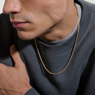 John Hardy Icon Mini Necklace, Gold, 3.5MM thumbnail