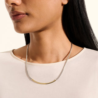 JH Essential Necklace, Gold, Sterling Silver, 2.5MM thumbnail