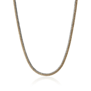 John Hardy Icon Necklace, Reversible, Gold, Sterling Silver, 5MM thumbnail