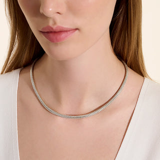 John Hardy Icon Necklace, Reversible, Gold, Sterling Silver, 5MM thumbnail