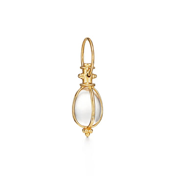 18K Extra Small Original Rock Crystal Amulet