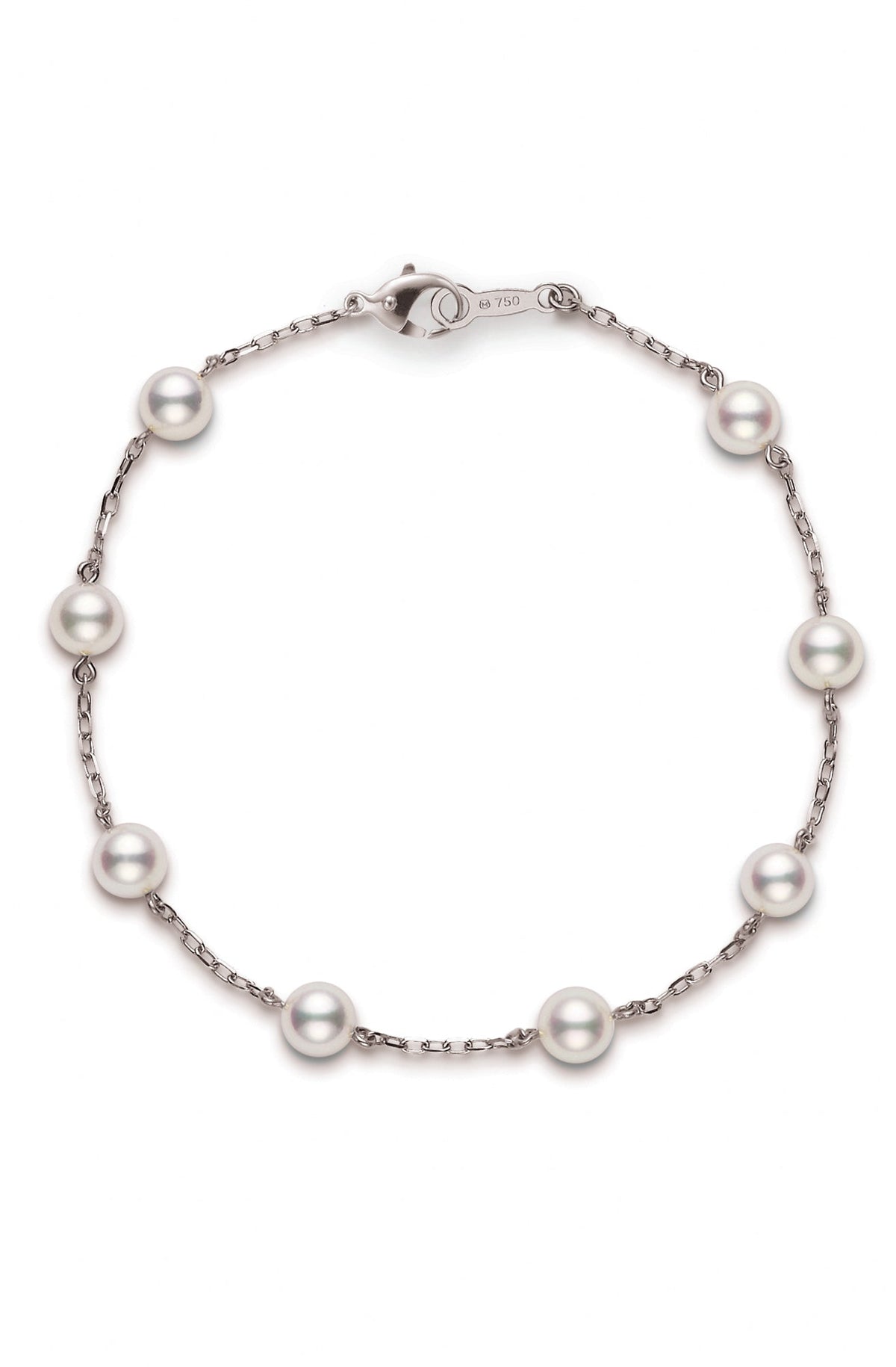 Station Akoya Pearl Bracelet Mikimoto