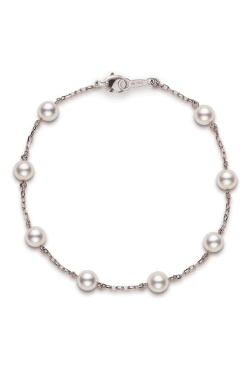 Station Akoya Pearl Bracelet Mikimoto