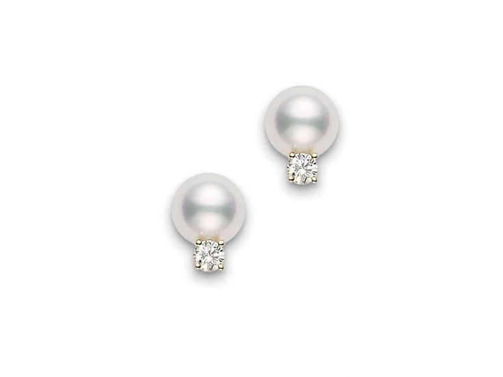 Basic Akoya Pearl Earrings Mikimoto