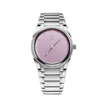 Parmigiani Fleurier Tonda Pf Automatic Steel Platinum Alta Rosa - PFC804-1020007-100182