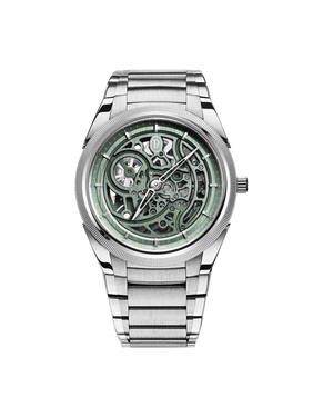 Parmigiani Fleurier Tonda PF Skeleton Steel Platinum Slate Green - PFC912-1020002-100182