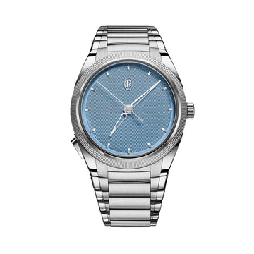 Parmigiani Fleurier Tonda PF Chronographe Mystérieux Steel Platinum Mineral Blue - PFC908-1020001-100182