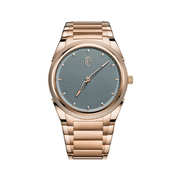 Parmigiani Fleurier Tonda Pf Micro Rotor No Date Rose Gold Agave Blue - PFC914-2020023-200182