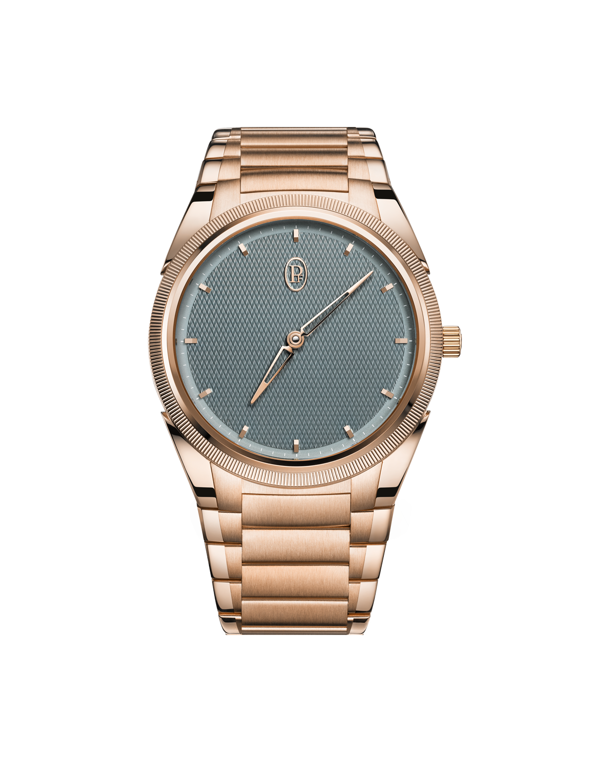 Parmigiani Fleurier Tonda PF Micro-Rotor No Date Rose Gold Agave Blue - PFC914-2020023-200182