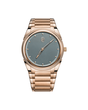 Parmigiani Fleurier Tonda PF Micro-Rotor No Date Rose Gold Agave Blue - PFC914-2020023-200182