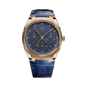 TONDA PF CHRONOGRAPH ROSE GOLD MILANO BLUE