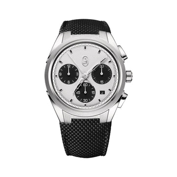 Parmigiani Fleurier TONDA PF SPORT CHRONOGRAPH STEEL SILVER BLACK COSC - PFC931-1020001-400182