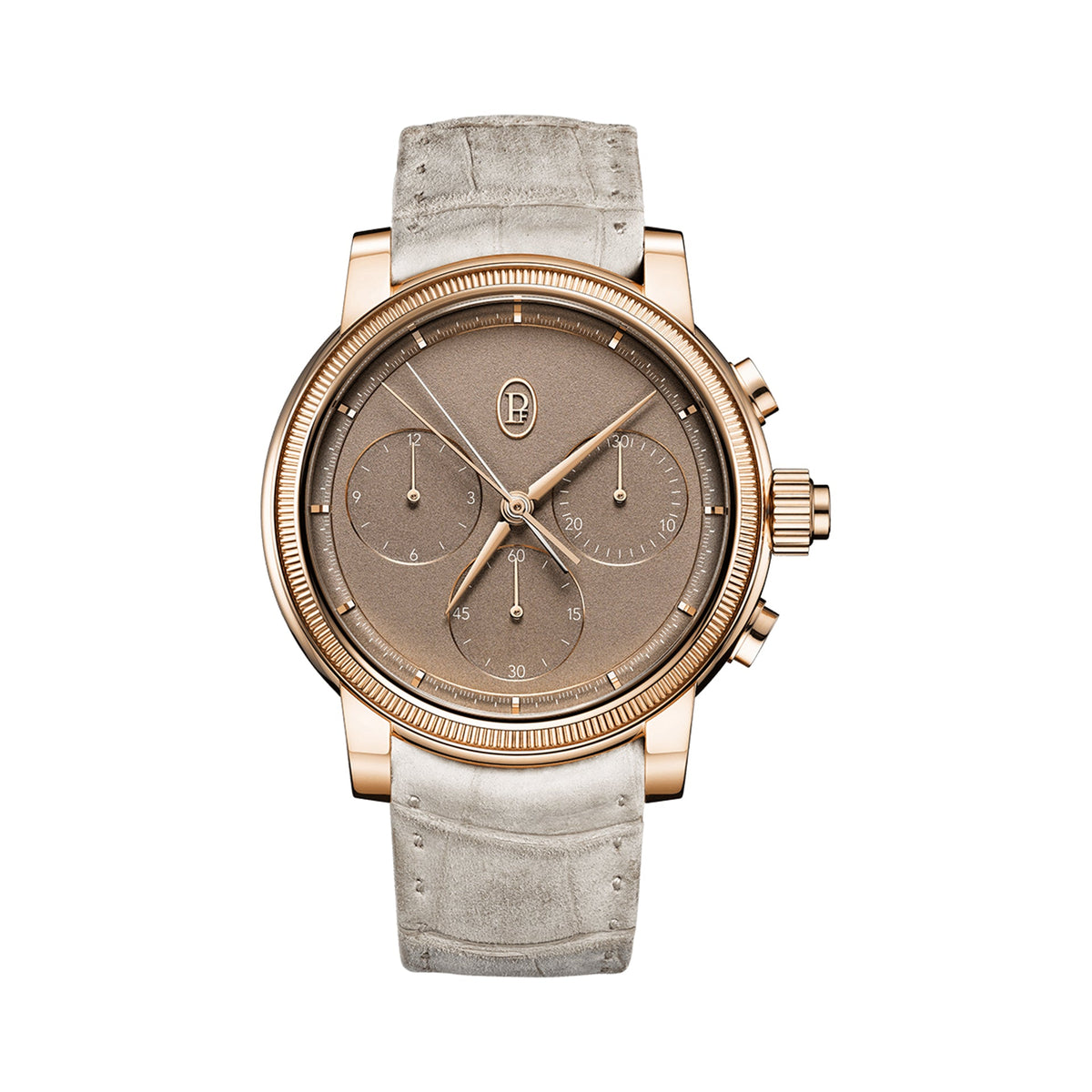 TORIC CHRONOGRAPH RATTRAPANTE ROSE GOLD NATURAL UMBER