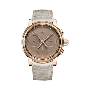 TORIC CHRONOGRAPH RATTRAPANTE ROSE GOLD NATURAL UMBER