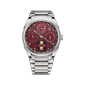 Parmigiani Fleurier Tonda Pf Xiali Chinese Calendar Steel Platinum Imperial Red - PFH982-1022401-100182