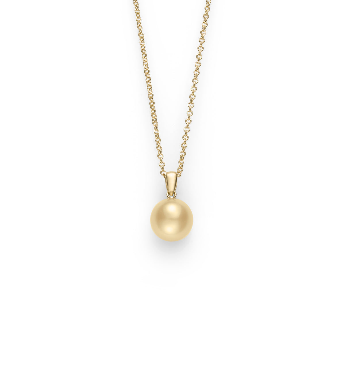 Basic Golden South Sea Pearl Pendant