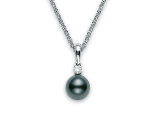 Basic Black South Sea Pearl Pendant thumbnail