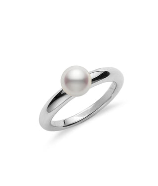 Classic Akoya Pearl Ring thumbnail