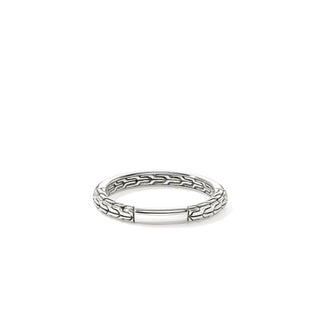 JH Essential Pavé Band Ring, Sterling Silver, Diamonds, 2.5MM thumbnail