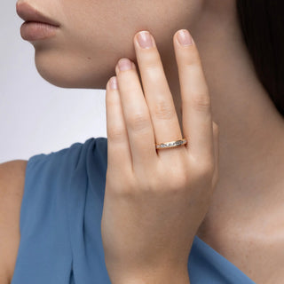 Baguette Diamond Thread Ring thumbnail
