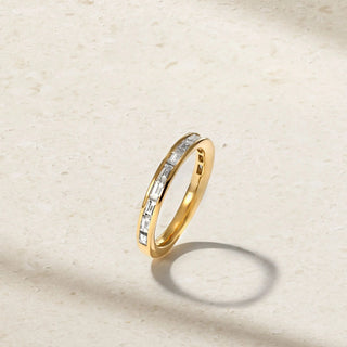 Baguette Diamond Thread Ring thumbnail