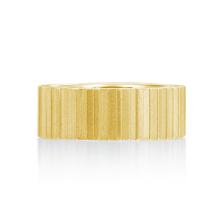 River North Textures Slat Wedding Band thumbnail