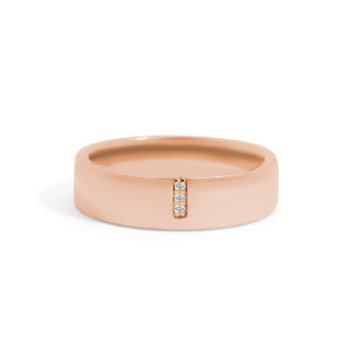 River North Asymmetrical Diamond Wedding Band thumbnail