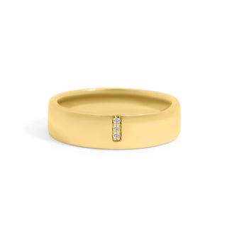 River North Asymmetrical Diamond Wedding Band thumbnail