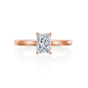 River North Radiant Solitaire Wedding Ring
