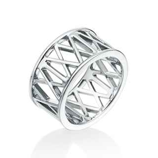 River North Bridge Wedding Band thumbnail