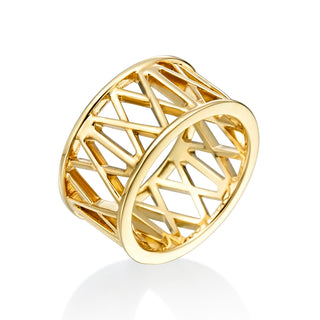 River North Bridge Wedding Band thumbnail