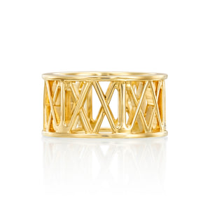 River North Bridge Wedding Band