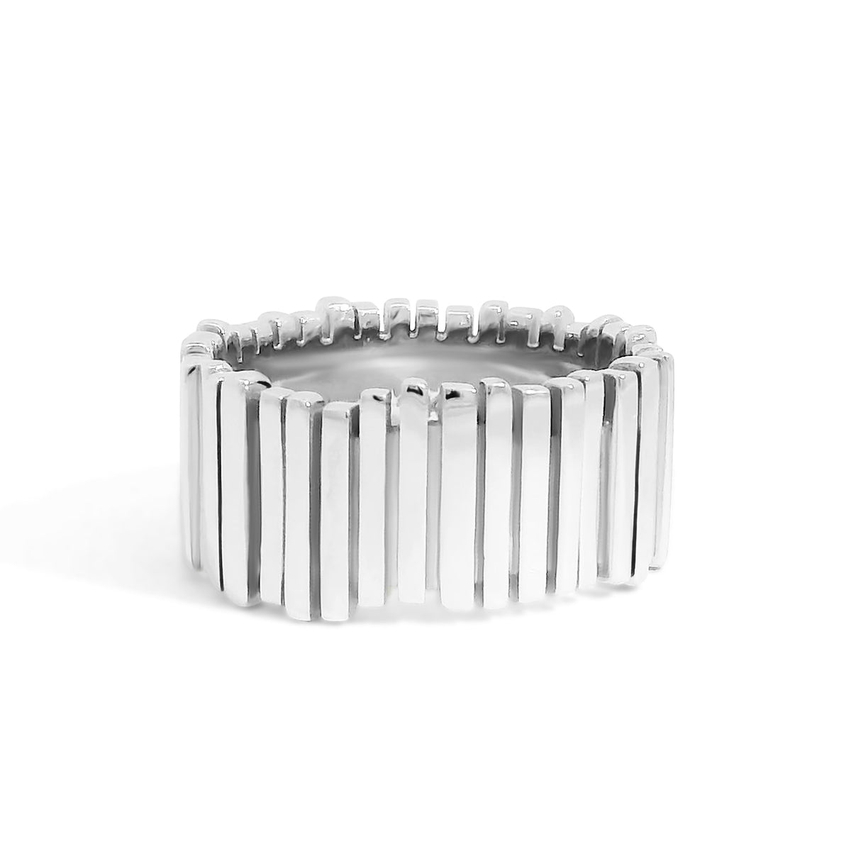 River North Slat Wedding Band
