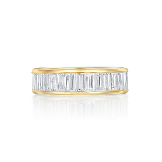 River North 6 MM Baguette Channel Wedding Band thumbnail