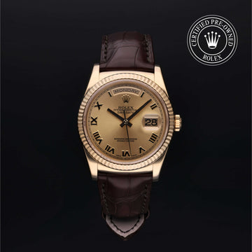 Oyster Perpetual Day-Date Rolex Certified Pre-owned