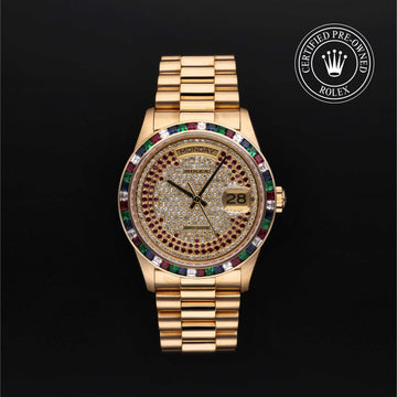 Oyster Perpetual Day-Date 36 Rolex Certified Pre-owned