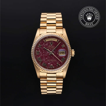 Oyster Perpetual Day-Date 36 Rolex Certified Pre-owned